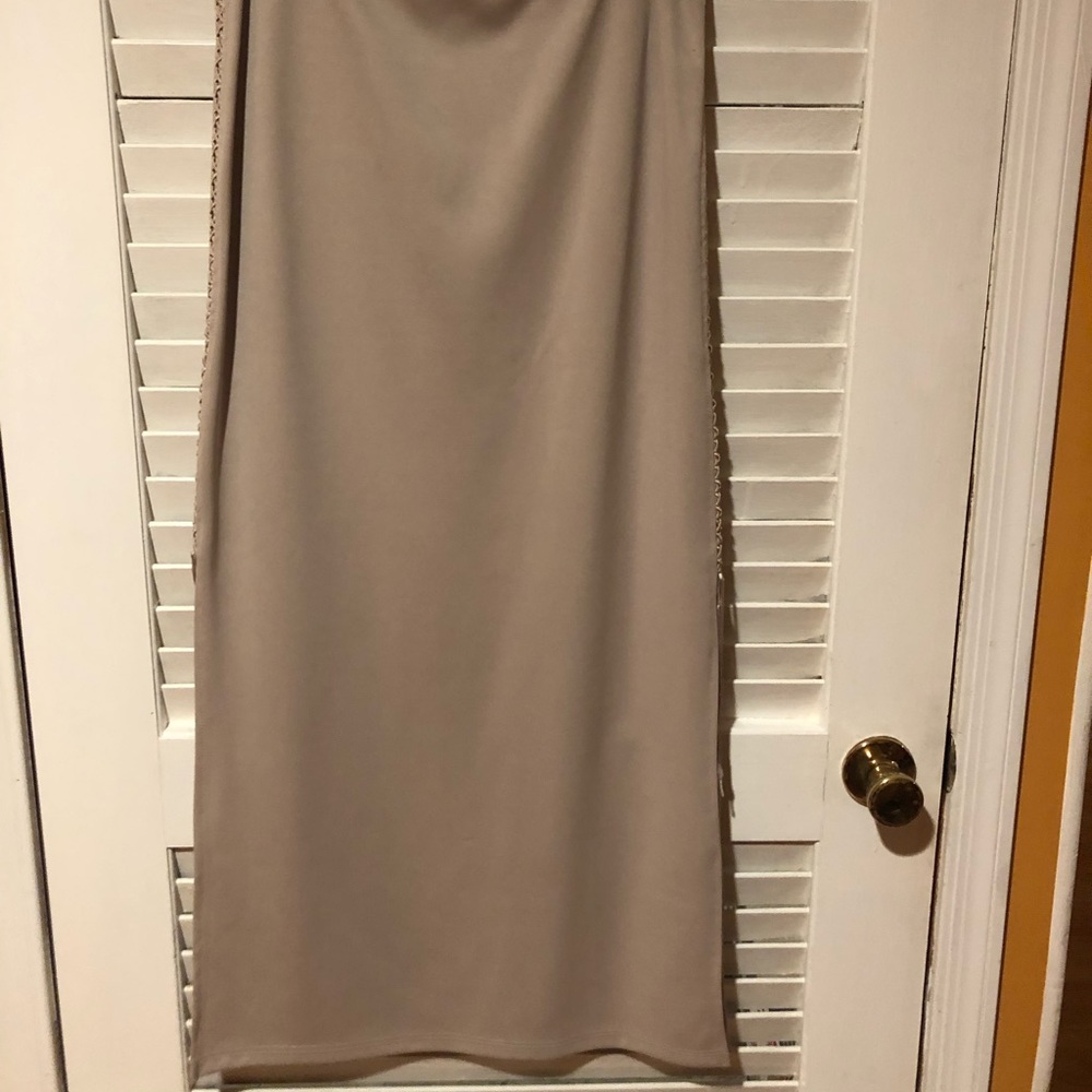 Tan skirt